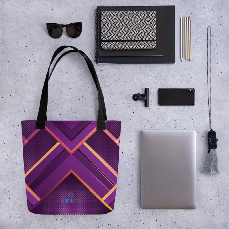 Golden Lines Tote bag