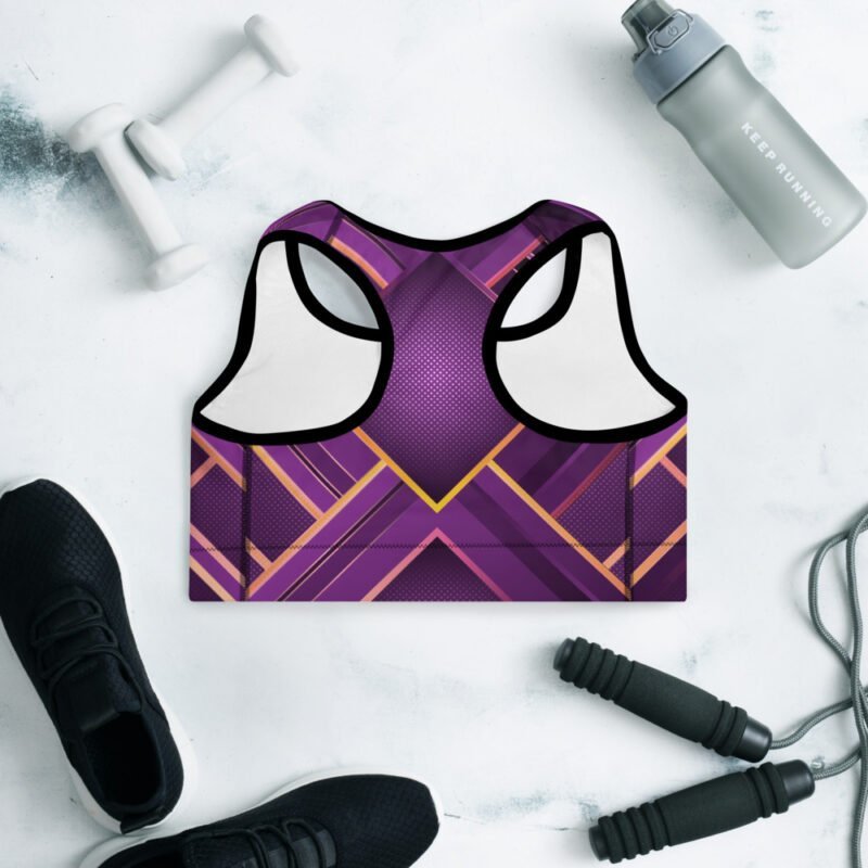 Golden Lines Padded Sports Bra - Image 2