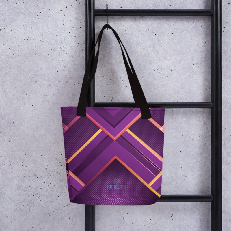 Golden Lines Tote bag - Image 8