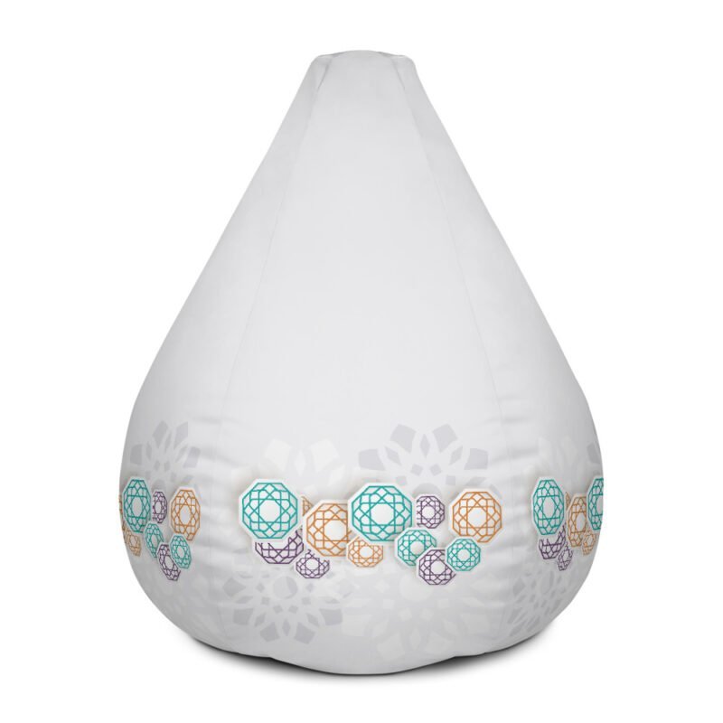 3D Colored Bean Bag Chair (With Filling) - Image 3