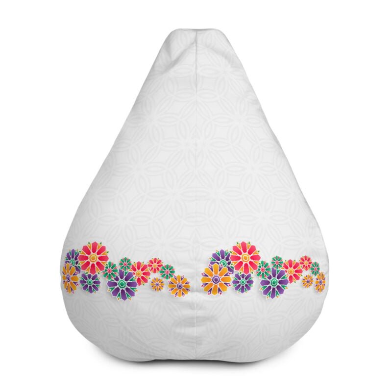 Color Flower Shapes Bean Bag Chair (With Filling) - Image 3