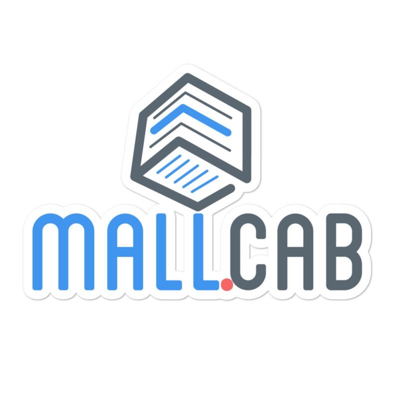 MALL.CAB Bubble-Free Stickers