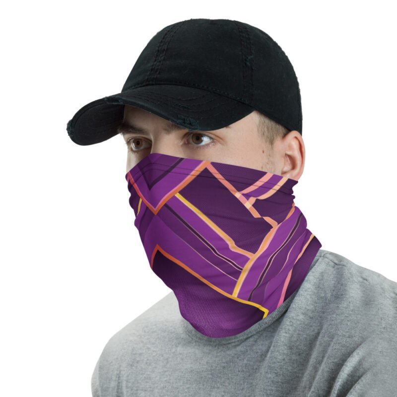 Golden Lines Neck Gaiter - Image 7