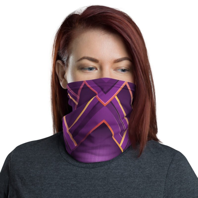 Golden Lines Neck Gaiter