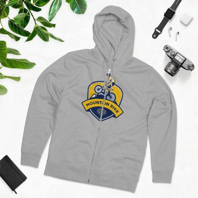 Mountain Bike Cultivator Zip Hoodie - Image 3