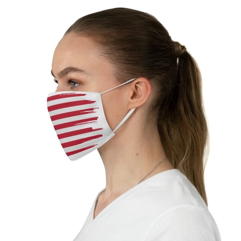 USA Flag Fabric Face Mask - Image 3
