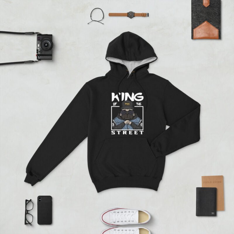 King PUG Hoodie - Image 4