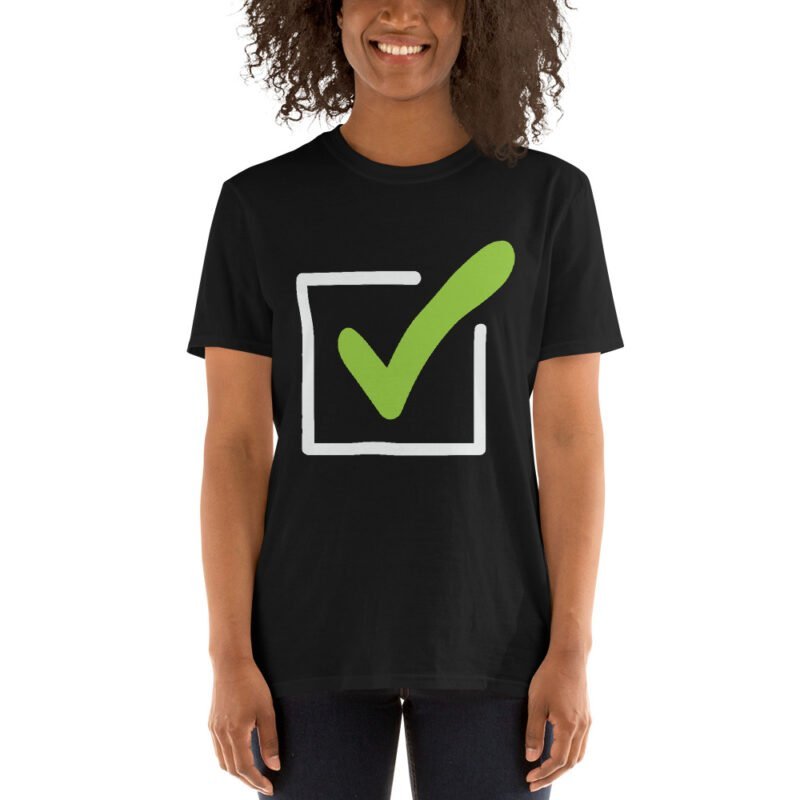 Green Checkmark Unisex T-Shirt