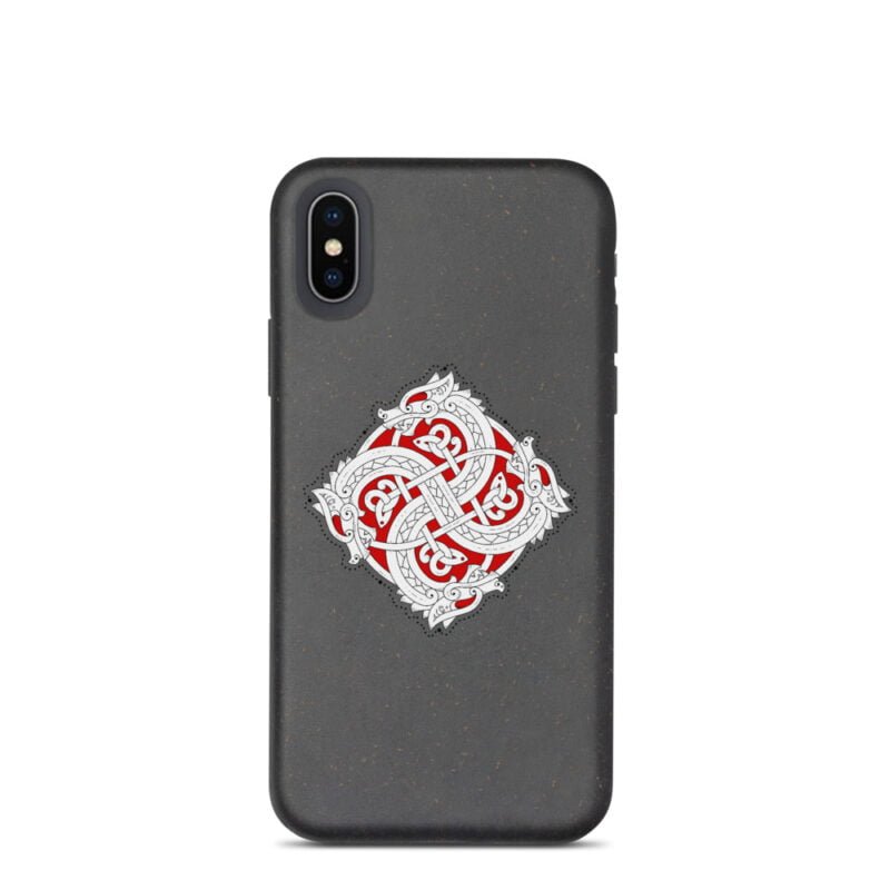 iPhone Scandinavian Snake Biodegradable Case - Image 6
