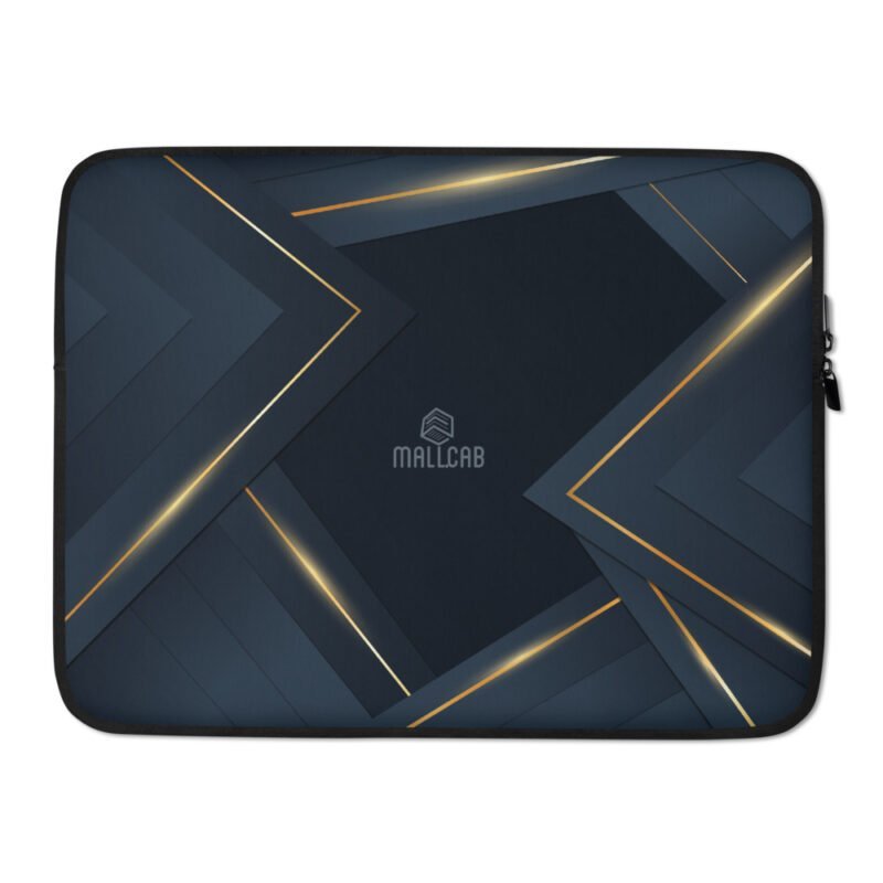 Golden Dark Laptop Sleevelp
