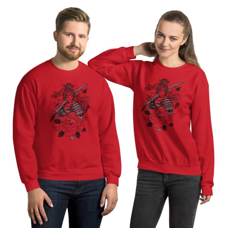 Samurai Girl Combat Sweatshirt - Image 15