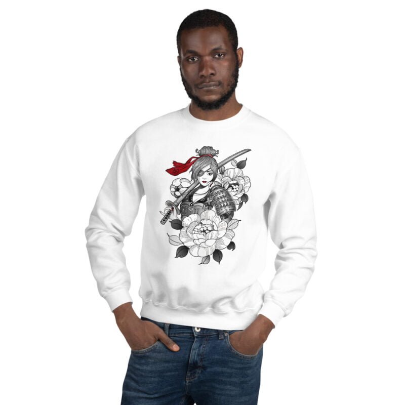 Samurai Girl Combat Sweatshirt - Image 3