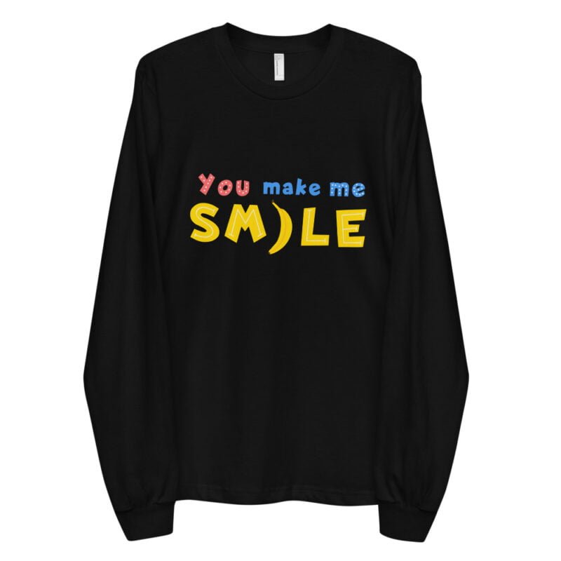You Make Me Smile Long Sleeve T-Shirt - Image 5