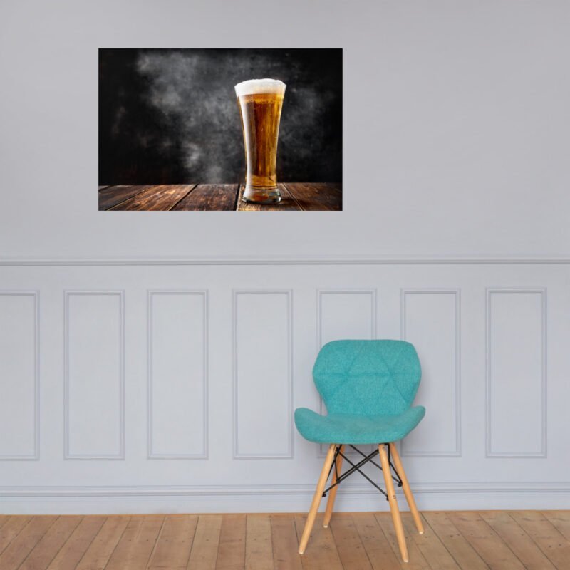 Beer on wooden table - Image 5