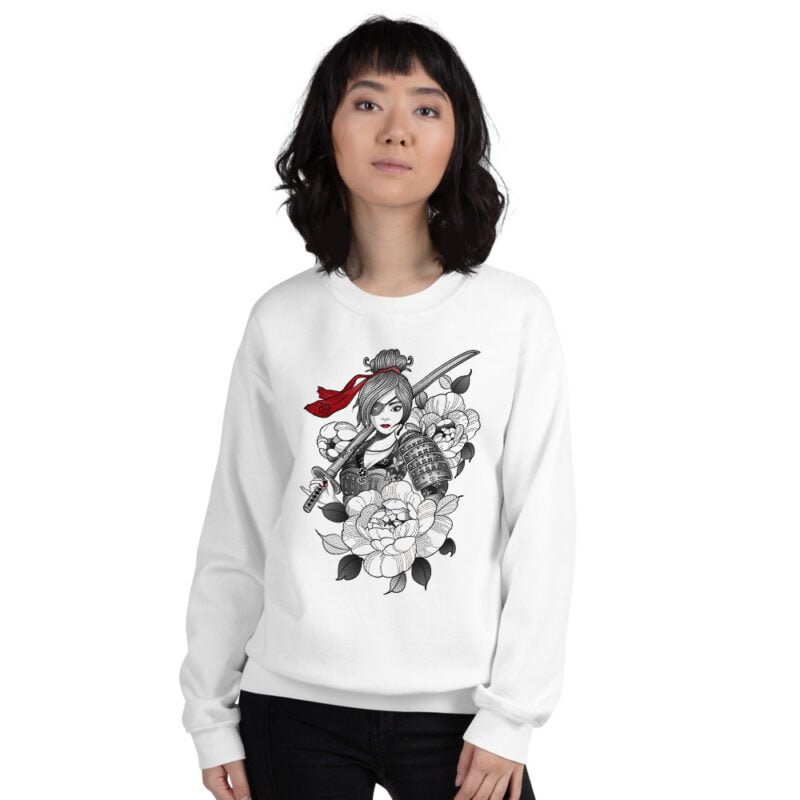 Samurai Girl Combat Sweatshirt - Image 5
