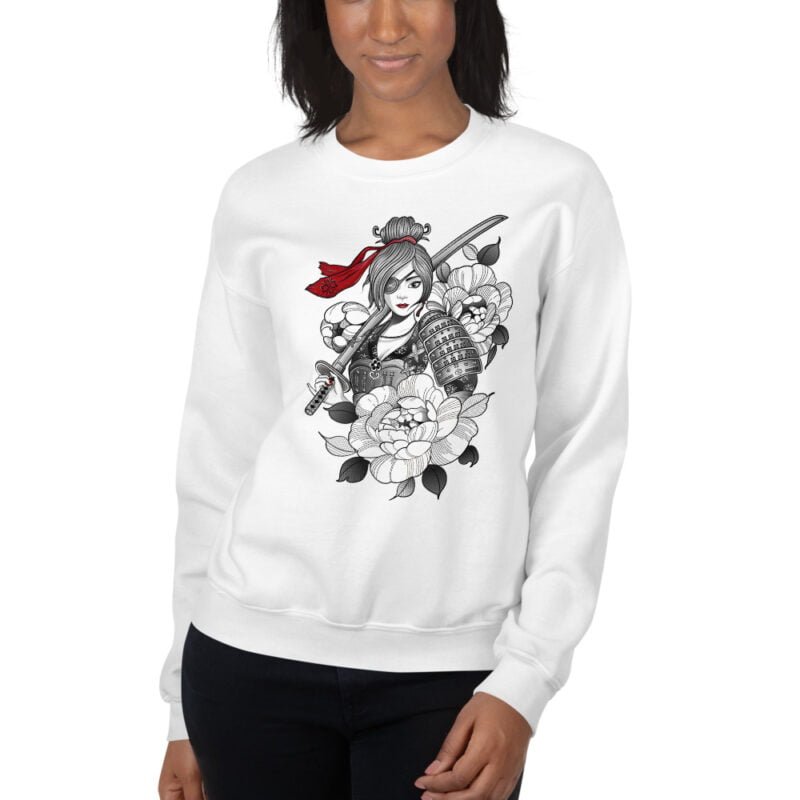 Samurai Girl Combat Sweatshirt - Image 7