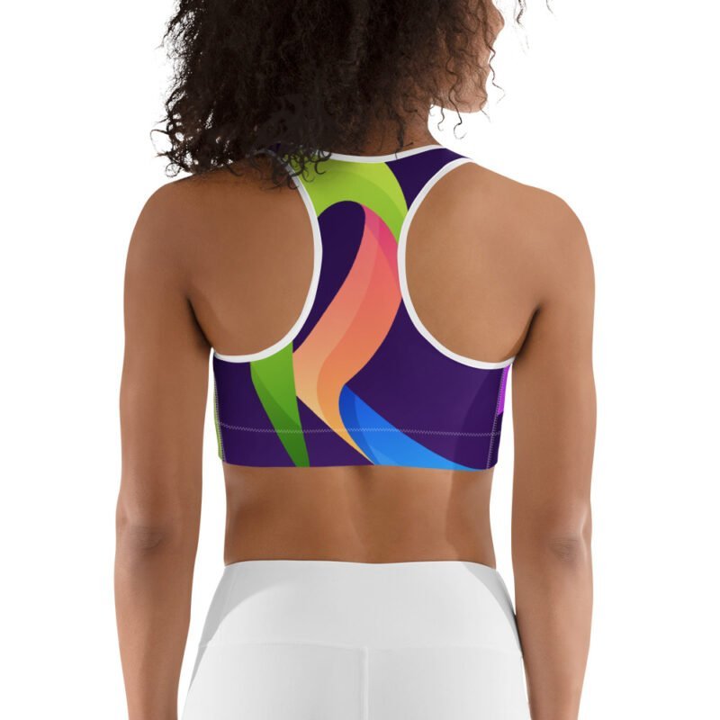 Flying Strips Sports Bra - Image 8