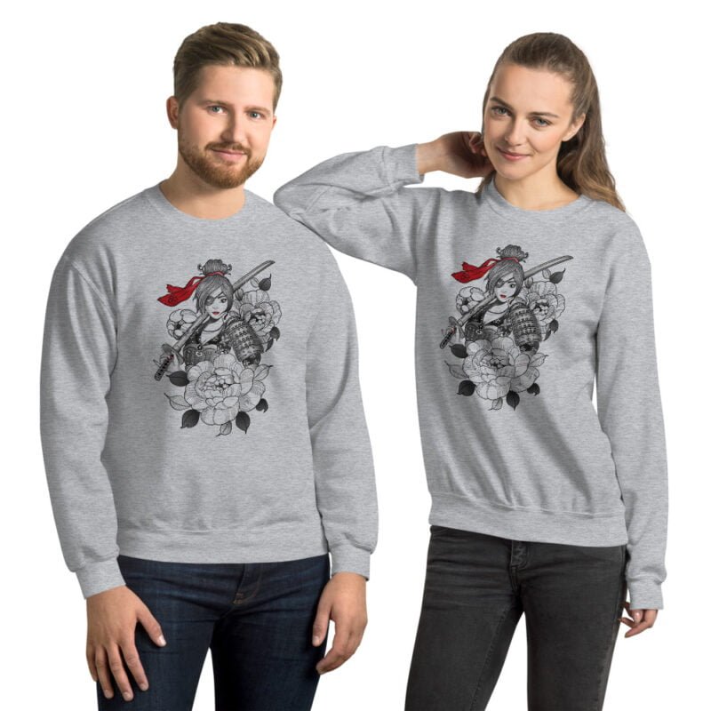 Samurai Girl Combat Sweatshirt - Image 11