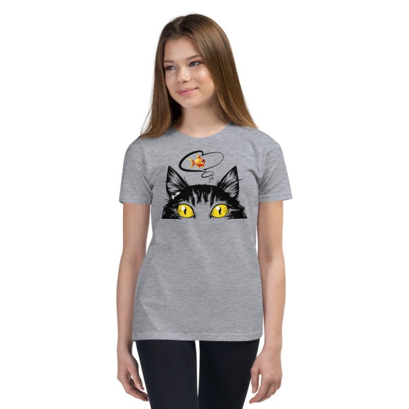 Hungry Cat T-Shirt - Image 5