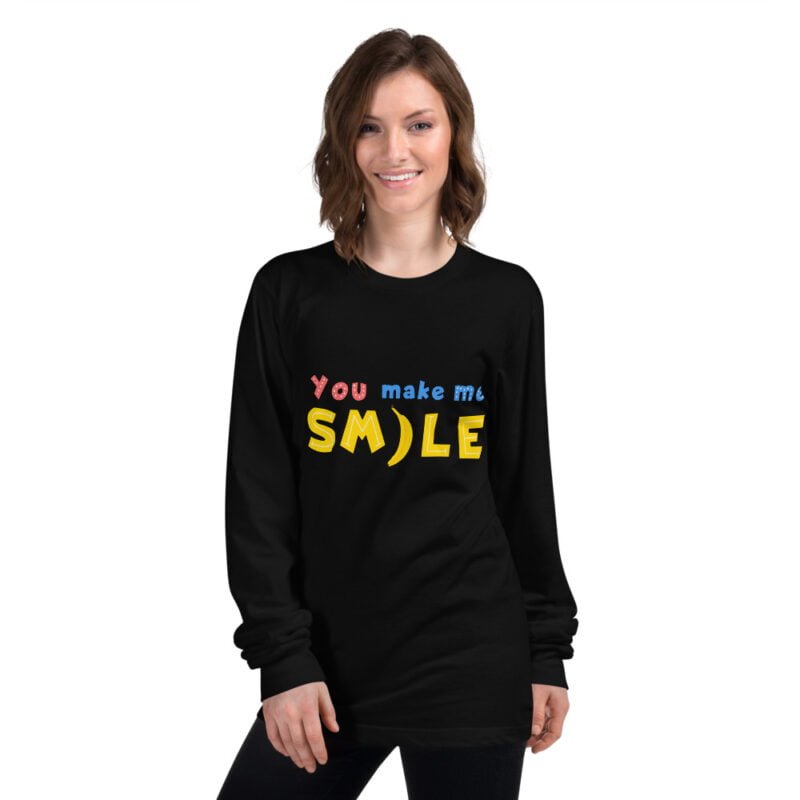 You Make Me Smile Long Sleeve T-Shirt