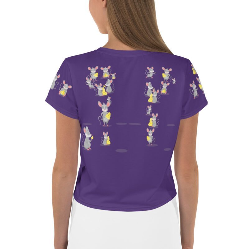 Happy Mouse Crop Tee - Image 2