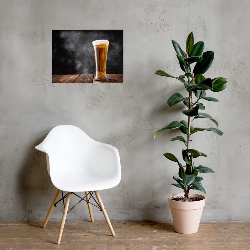 Beer on wooden table - Image 4