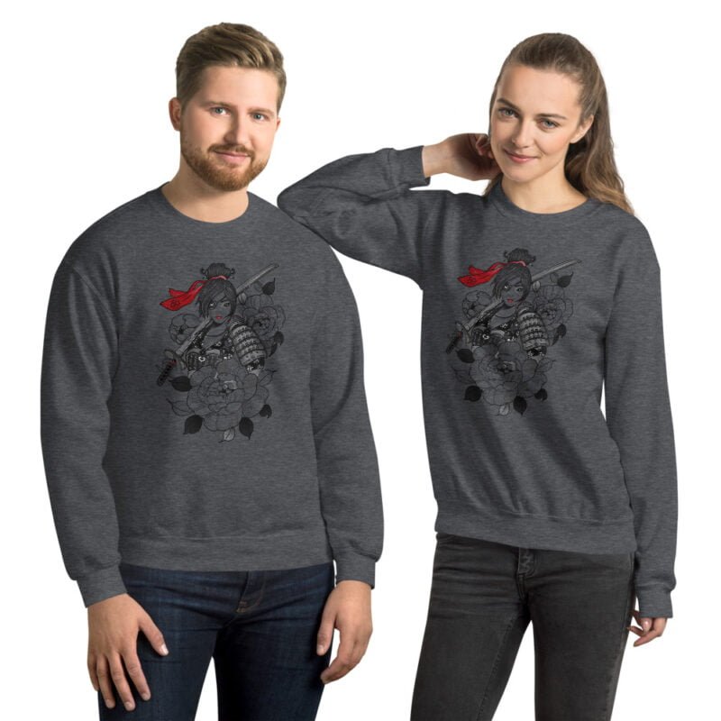 Samurai Girl Combat Sweatshirt - Image 10