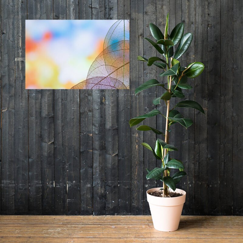 Transparent Leaves Poster