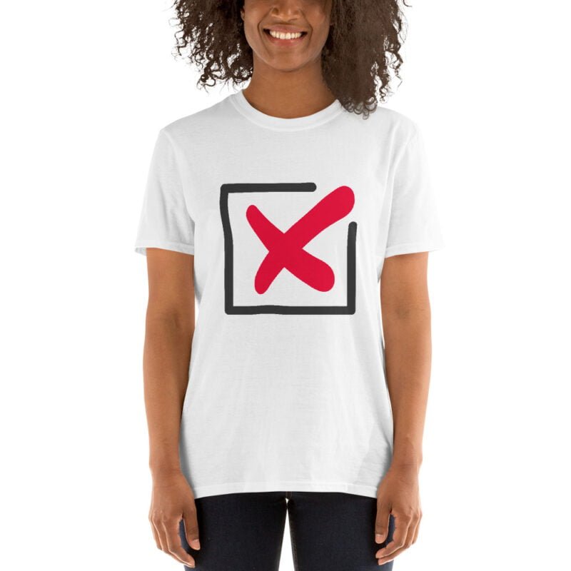 Red Checkmark Unisex T-Shirt