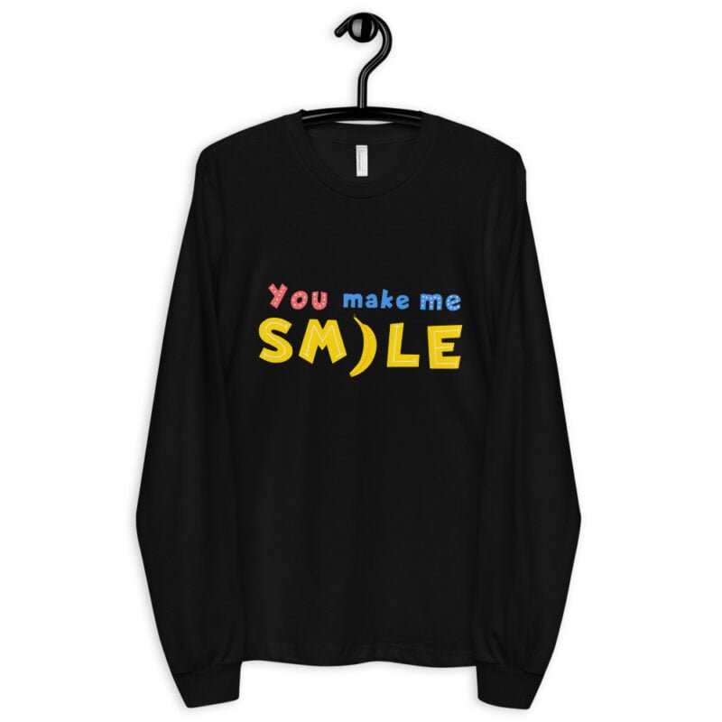 You Make Me Smile Long Sleeve T-Shirt - Image 4