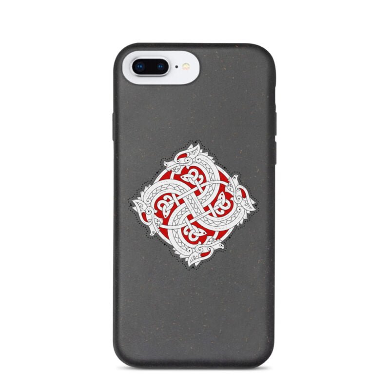 iPhone Scandinavian Snake Biodegradable Case - Image 4