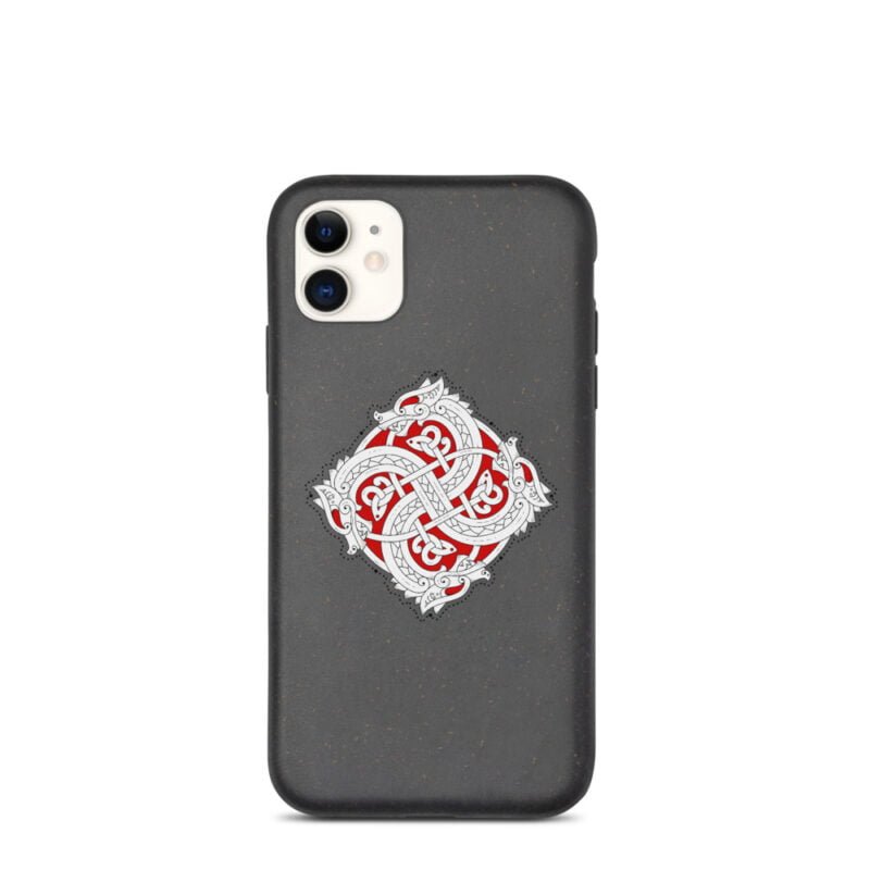 iPhone Scandinavian Snake Biodegradable Case - Image 2