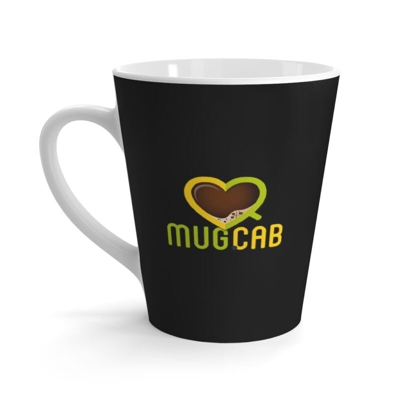 Black & White Latte Mug - Image 3