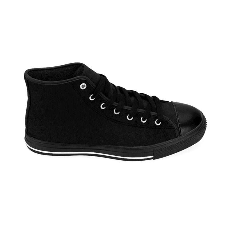 Black - Men's High-top Sneakers - Image 6