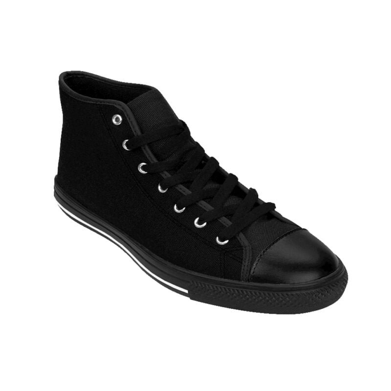 Black - Men's High-top Sneakers - Image 8