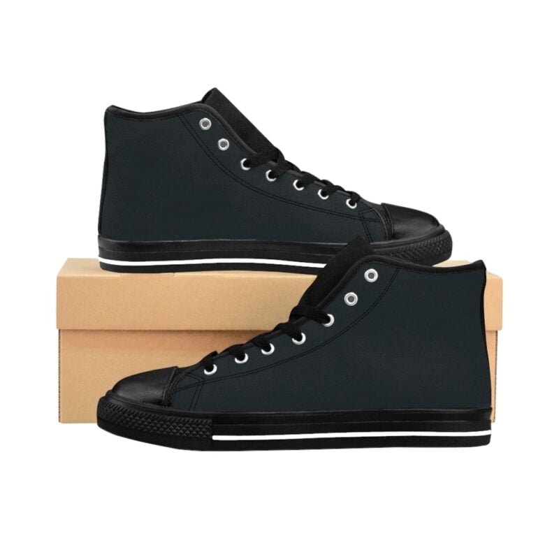 Gunmetal - Men's High-top Sneakers