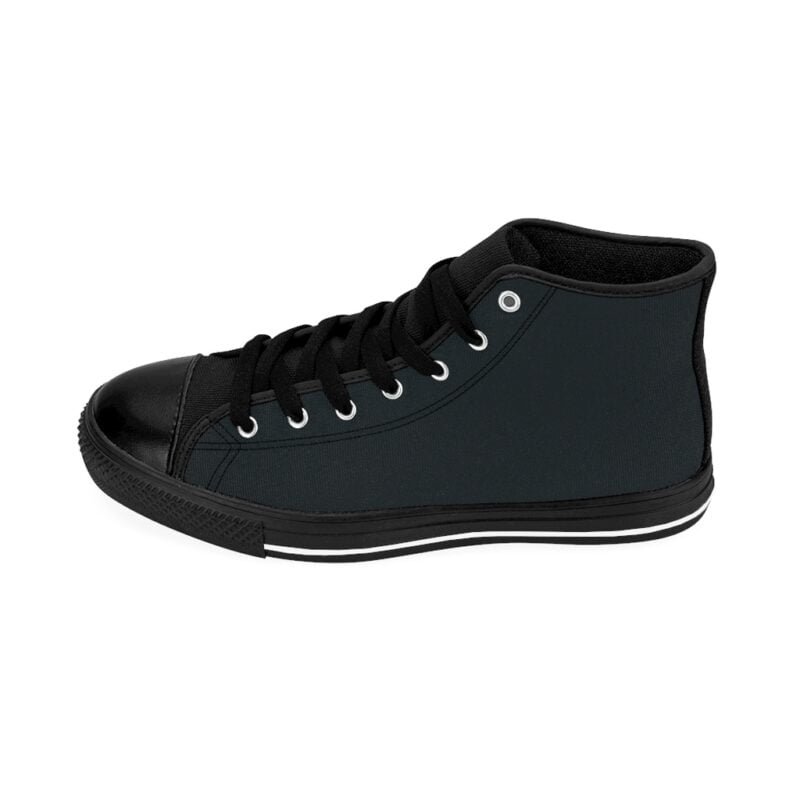 Gunmetal - Men's High-top Sneakers - Image 3
