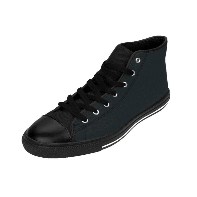 Gunmetal - Men's High-top Sneakers - Image 5