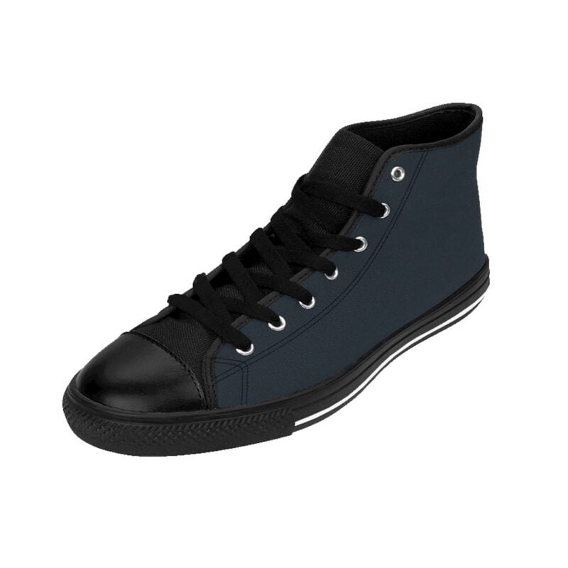 Shadows Grey Men's High-Top Sneakers - Image 5