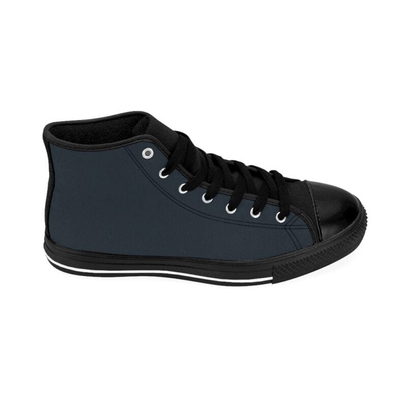 Shadows Grey Men's High-Top Sneakers - Image 6
