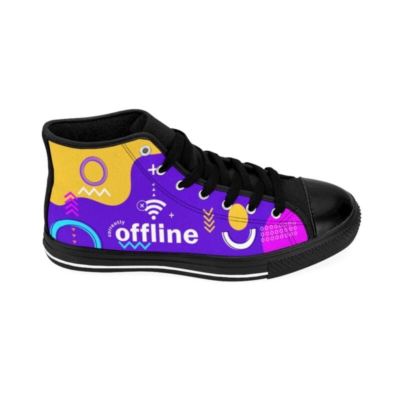 Offline Gamers - Women's High-Top Sneakers - Image 6