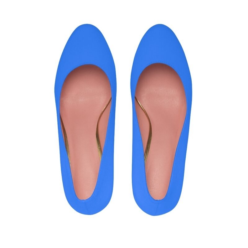 Blue Women's High Heels - Image 7