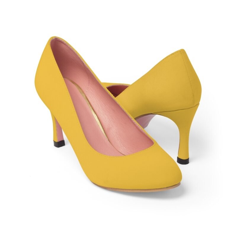 Yellow Women's High Heels