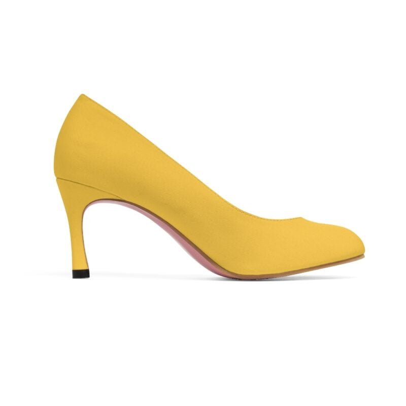 Yellow Women's High Heels - Image 5