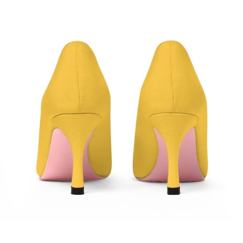 Yellow Women's High Heels - Image 6