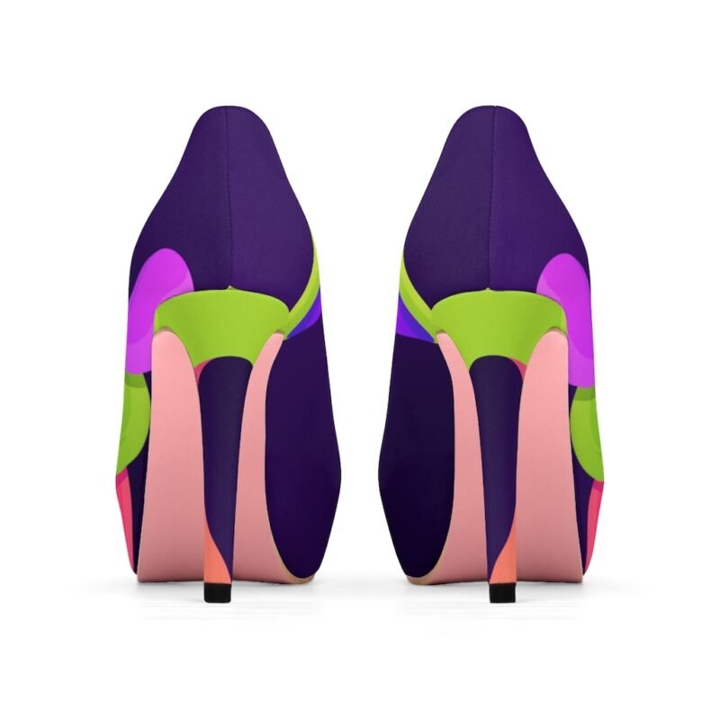 Flying Strips Women's Platform Heels - Image 7