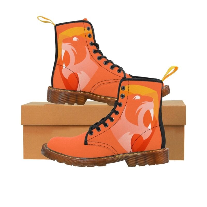 Orange Tiger Men's Boots - Image 7