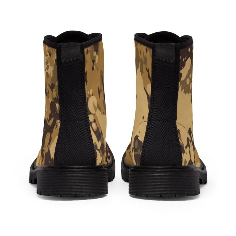 Grunge Camouflage Men's Boots - Image 7