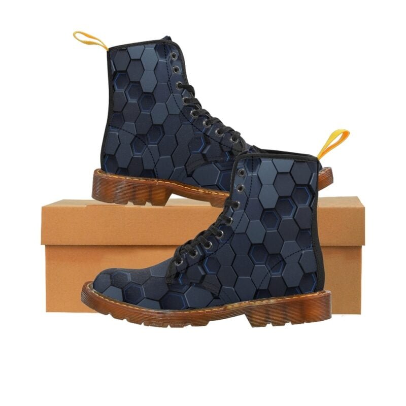 Space Hexagon Men's Boots - Image 9