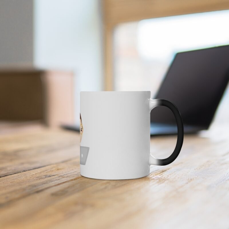 Working Girl - Color Changing Mug - Image 6